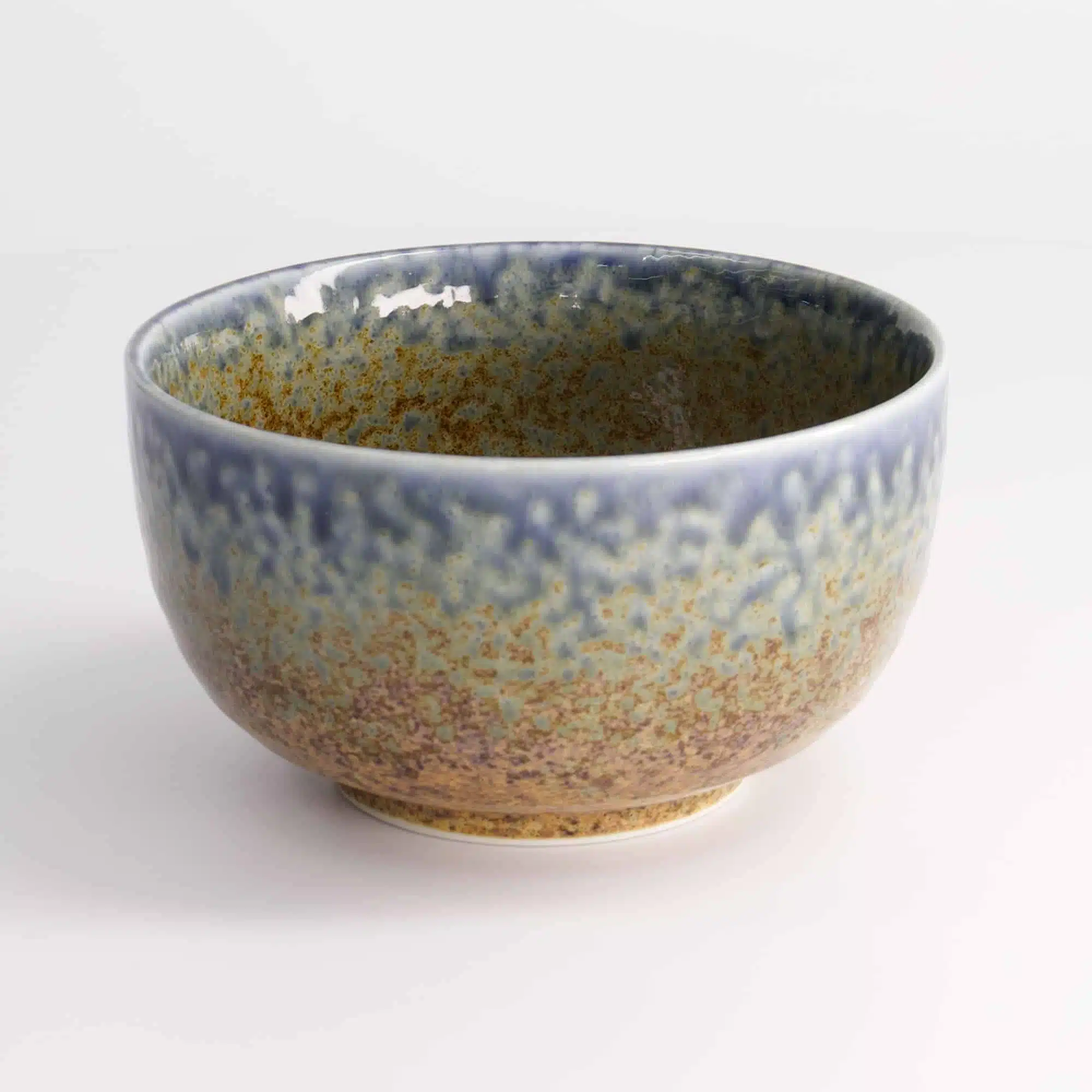 Tokyo Design Studio - Minoyaki - Reef Blue - Tayo Bowl - 12.7x7cm - 550ml