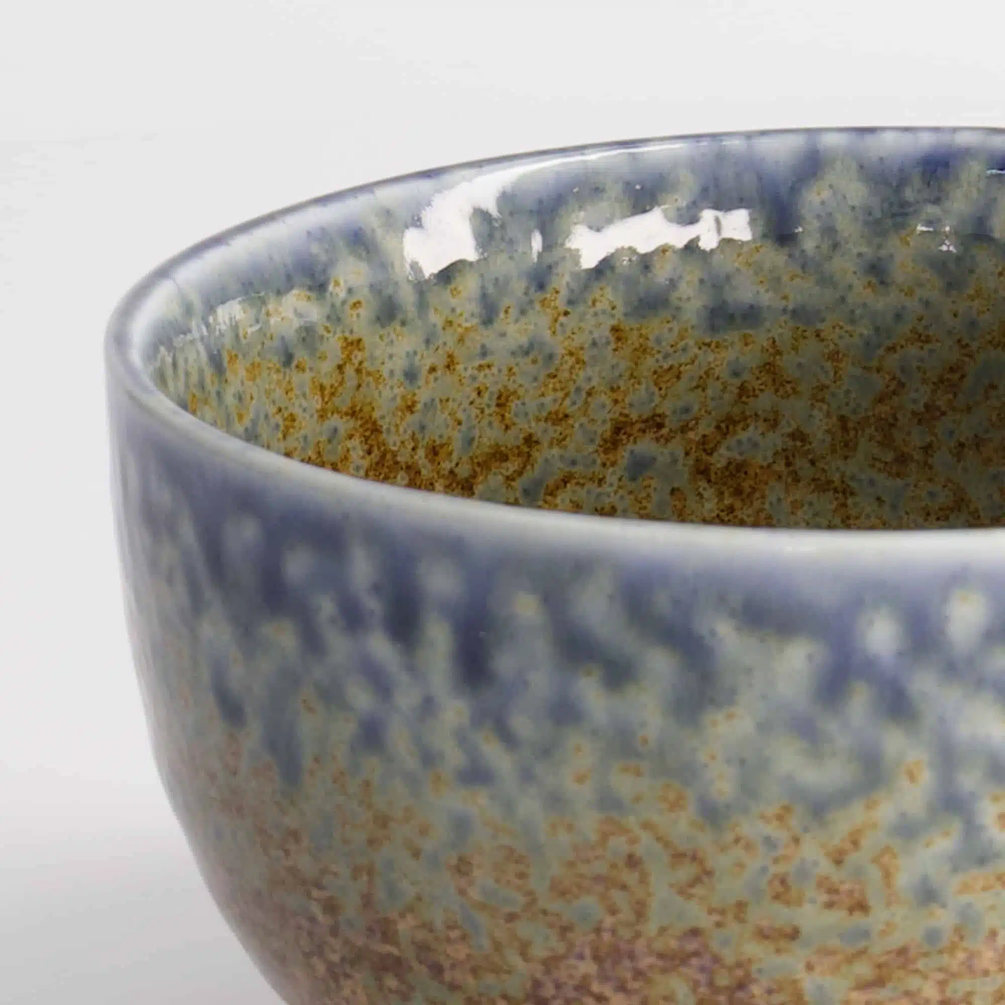 Japanse Minoyaki Kom - Tokyo Design Studio - Reef Blue - 550ml - 12.7x7cm - Afbeelding 4