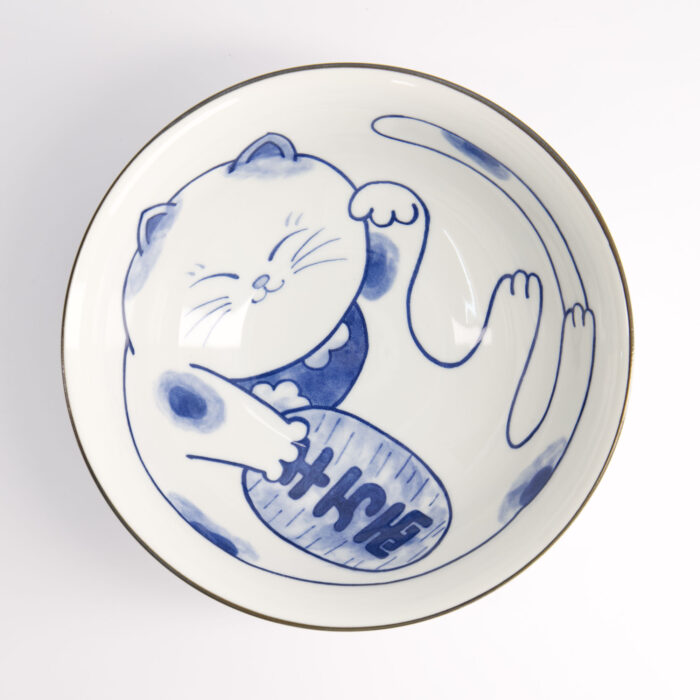 Tokyo Design Studio - Kawaii - Kat Ramen Kom - 19,7x7,5cm - Afbeelding 2