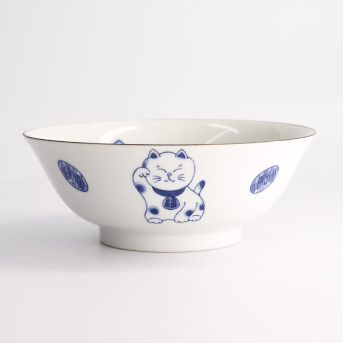 Tokyo Design Studio - Kawaii - Kat Ramen Kom - 19,7x7,5cm - Afbeelding 3