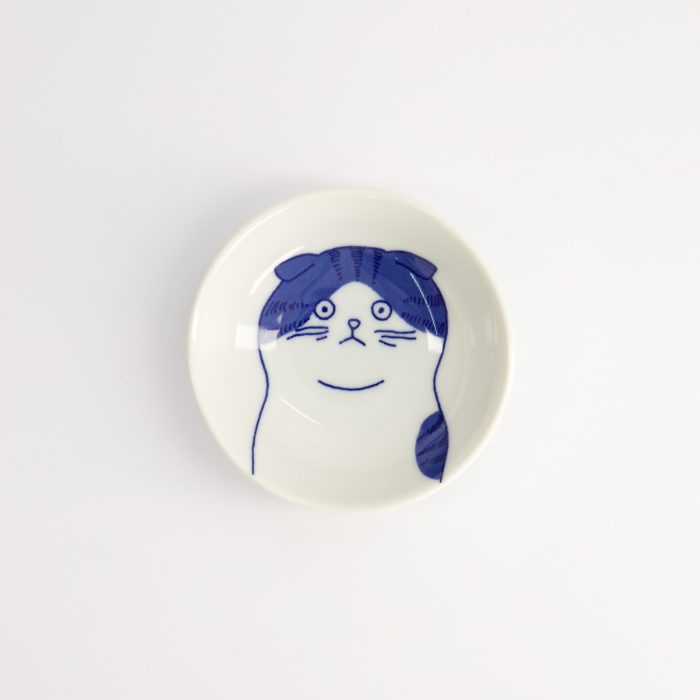 Tokyo Design Studio - Kawaii - Kat Schotse - Sausschaaltje - 9x2.7cm - Afbeelding 2