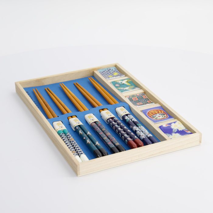 Tokyo Design Studio - Chopstick - Giftset/10 - Japan - In Houten Doos - Afbeelding 6