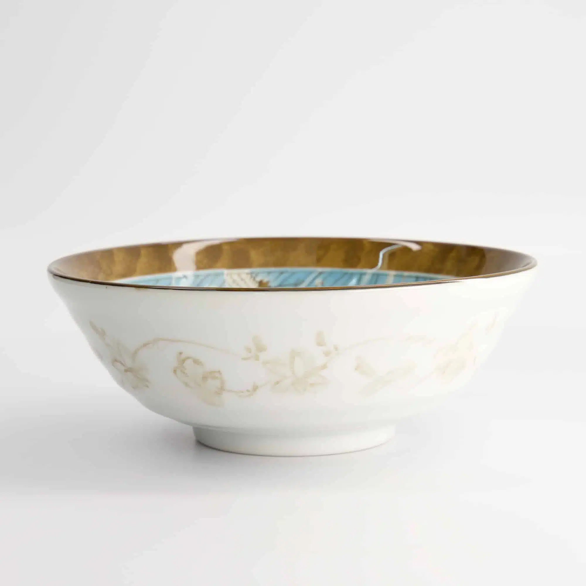 Japanse Ramen Kom - Tokyo Design Studio - Crane Light Blue - 1000ml - 21x7.8cm - Afbeelding 3