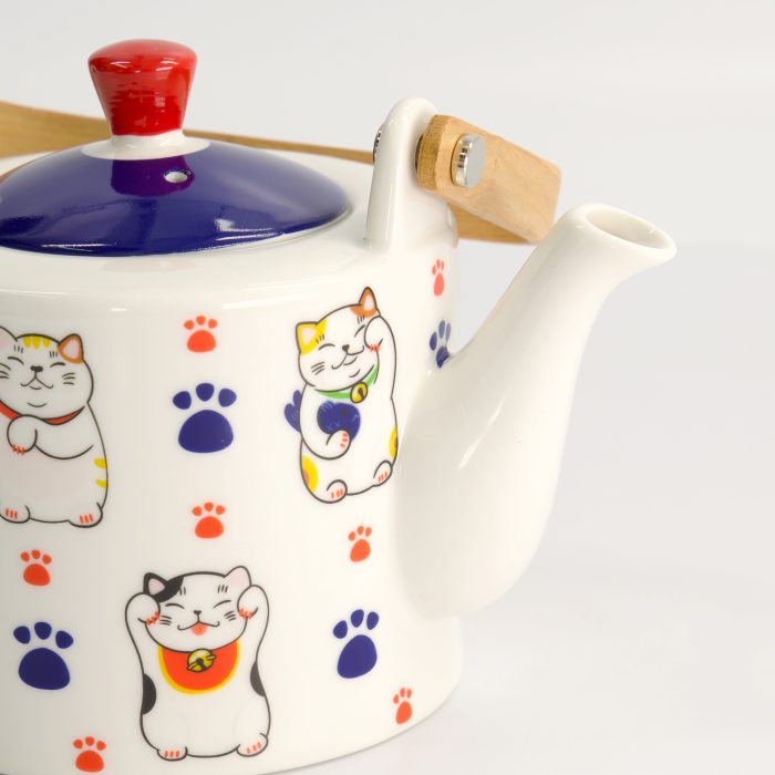 Tokyo Design Studio - Kawaii - Lucky Cat - Theepot - Giftset - 0,8lt - Afbeelding 4