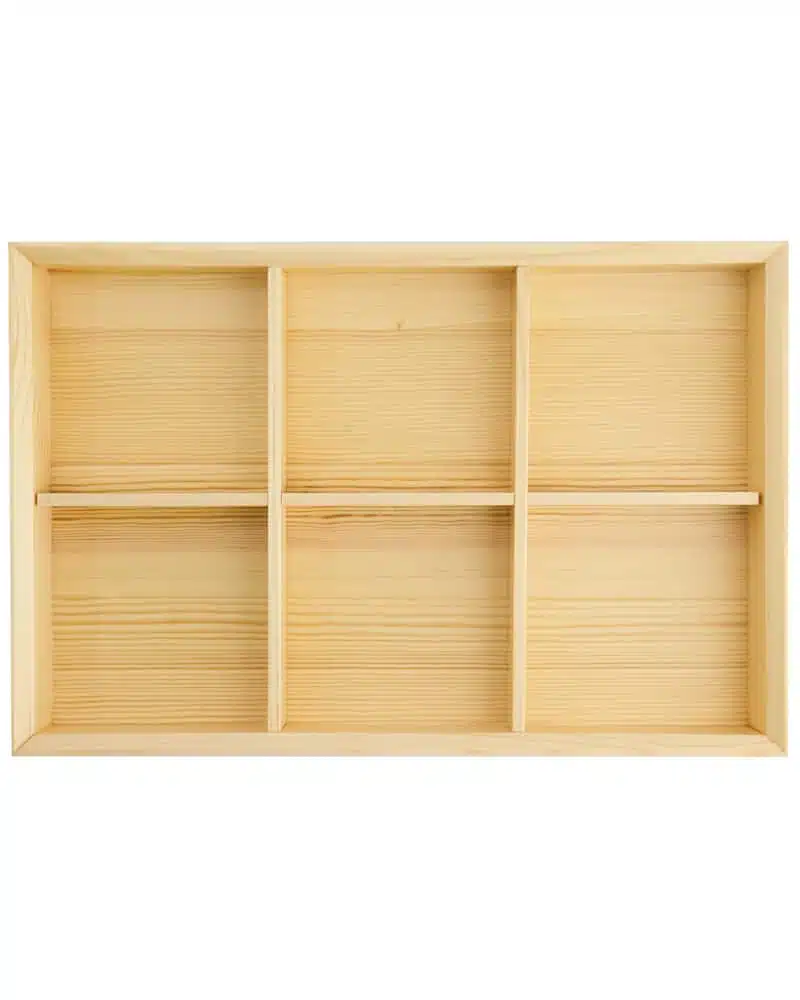Houten Bento Box - Tokyo Design Studio - 33x22x4.5cm - Afbeelding 2