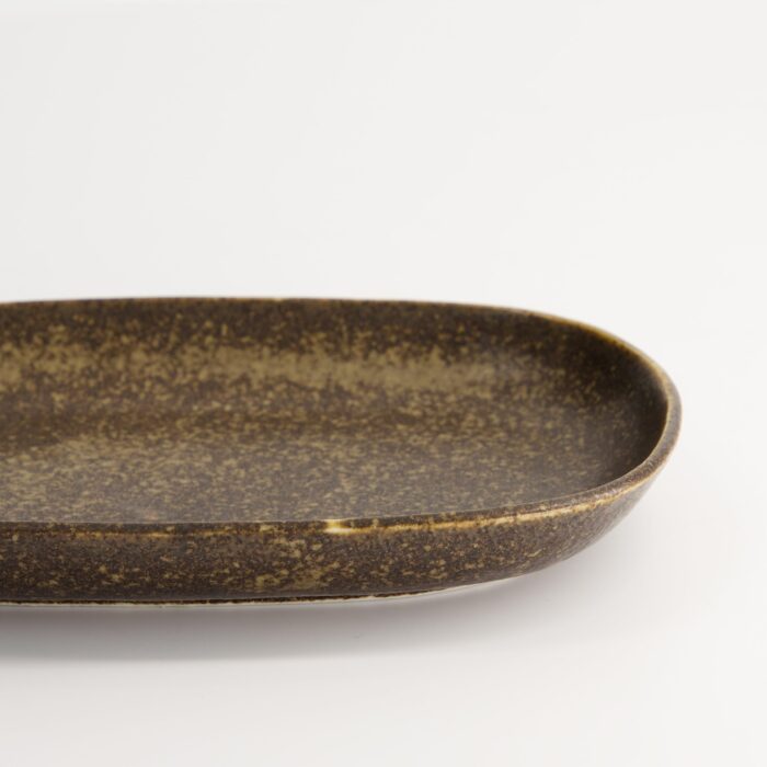 Keramische ovale schaal - Tokyo Design Studio - Iga Matte - 18,7x12,7x2,4cm - Afbeelding 3