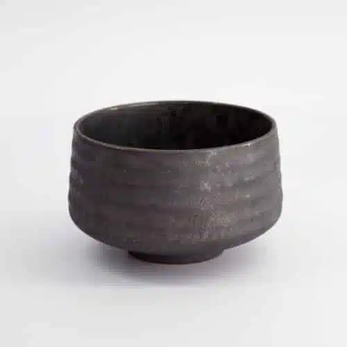Tokyo Design Studio Ambachtelijke Matcha Kom - Black - 11.5x7.7cm - 600ml: