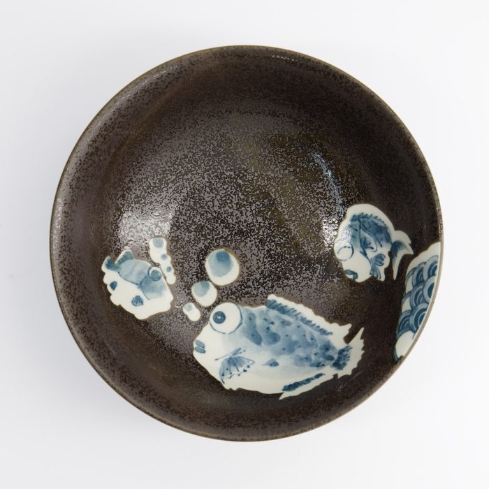 Tokyo Design Studio - Kawaii - Ramen Kommen - 19.5x7.5cm - Kogelvis - Bruin - Afbeelding 4