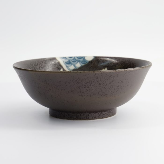 Tokyo Design Studio - Kawaii - Ramen Kommen - 19.5x7.5cm - Kogelvis - Bruin - Afbeelding 3