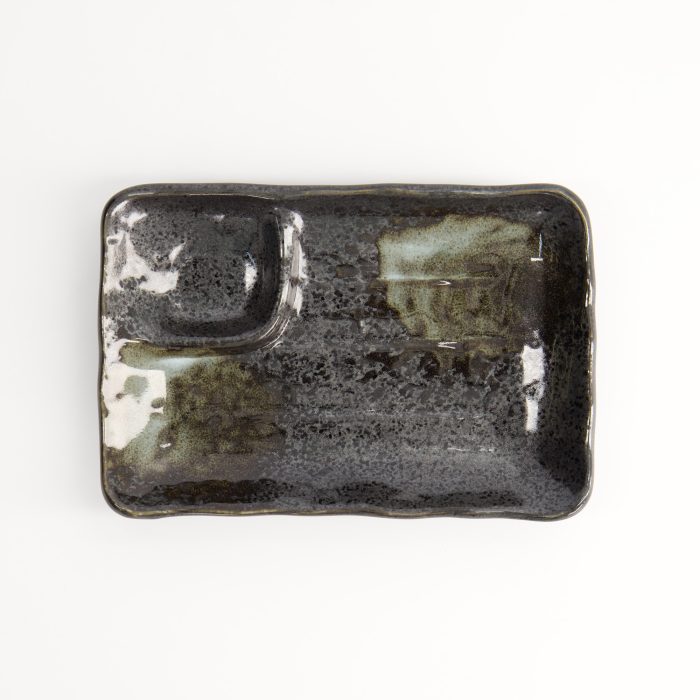 Tokyo Design Studio - Verdeeld Bord - Zwart - 17x11x2.5cm - Afbeelding 2