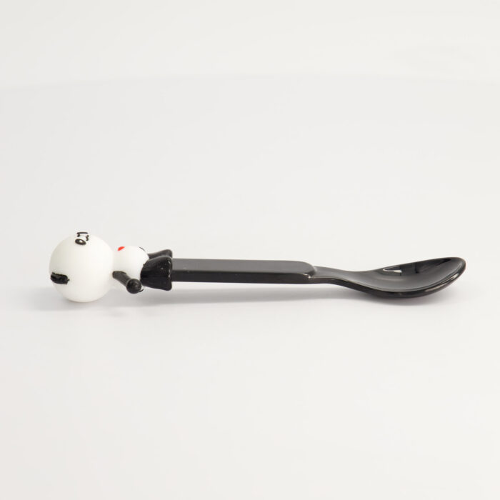 Kinderlepel Panda - Zwart - 16,5 cm - Afbeelding 2