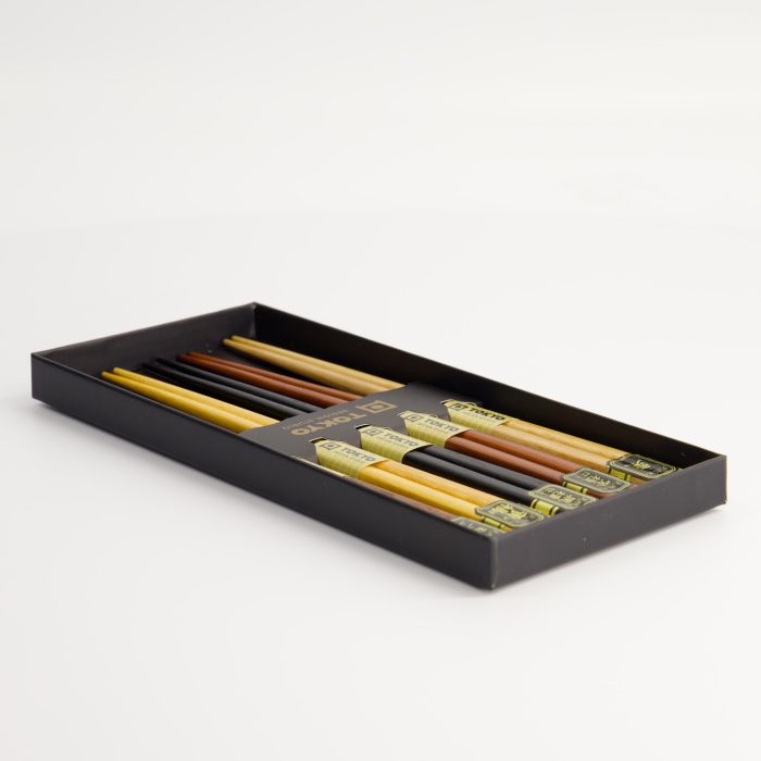 Tokyo Design Studio - Houten Chopstick Giftset - 5 paar - Afbeelding 5