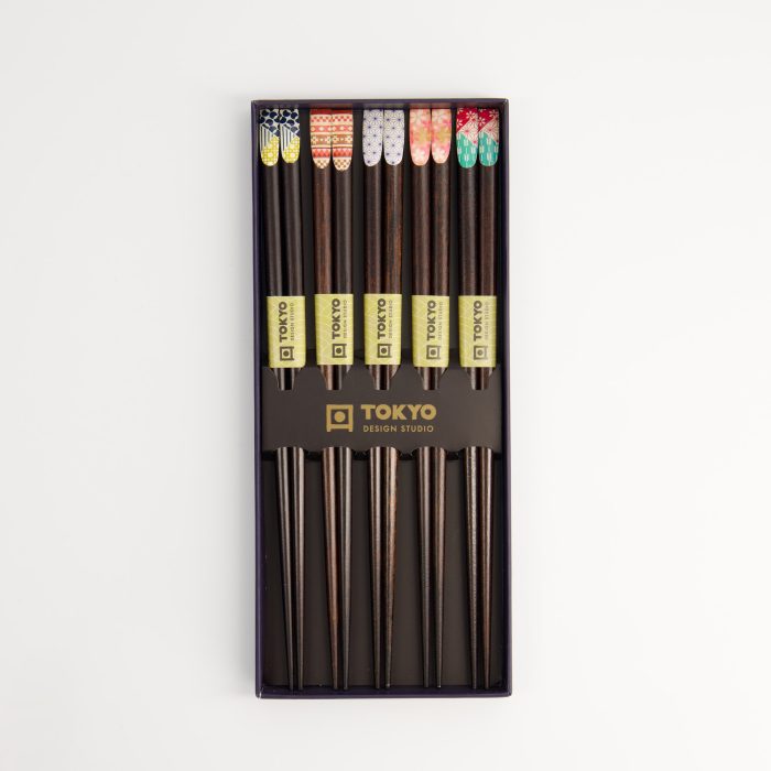 Tokyo Design Studio - Chopstick - Giftset/5 - Hout - Afbeelding 4