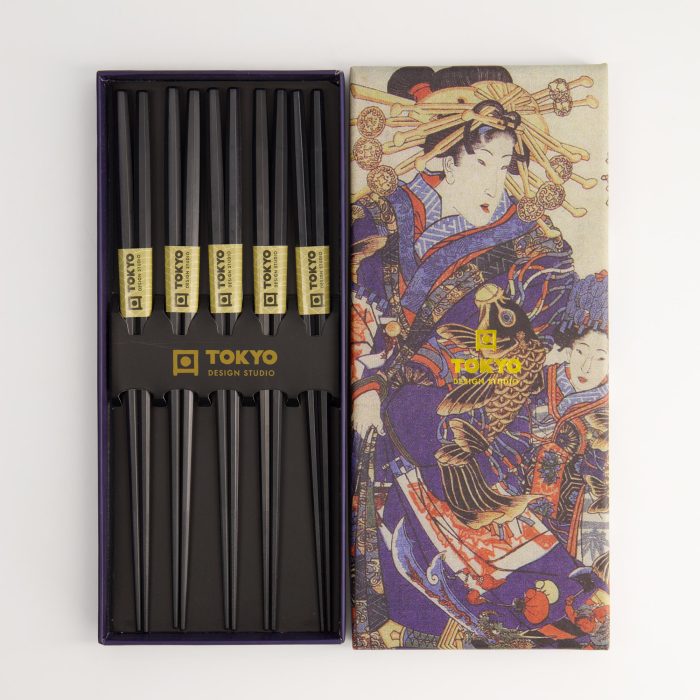 Tokyo Design Studio - Chopstick Giftset - 5 paar - Polymeer - Glasvezel - Afbeelding 2