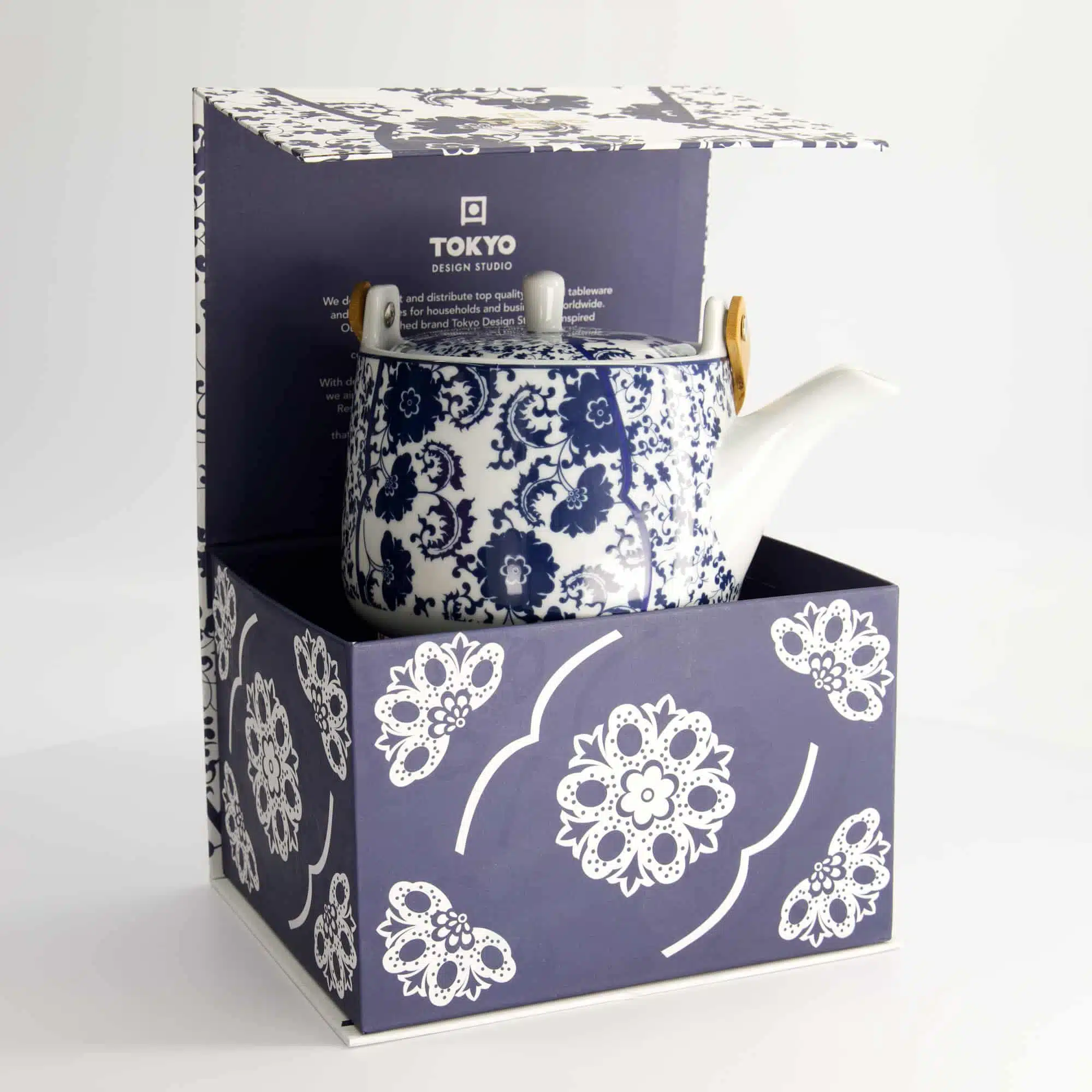 Japanse Theepot - Tokyo Design Studio - Blauw - 1000 ml