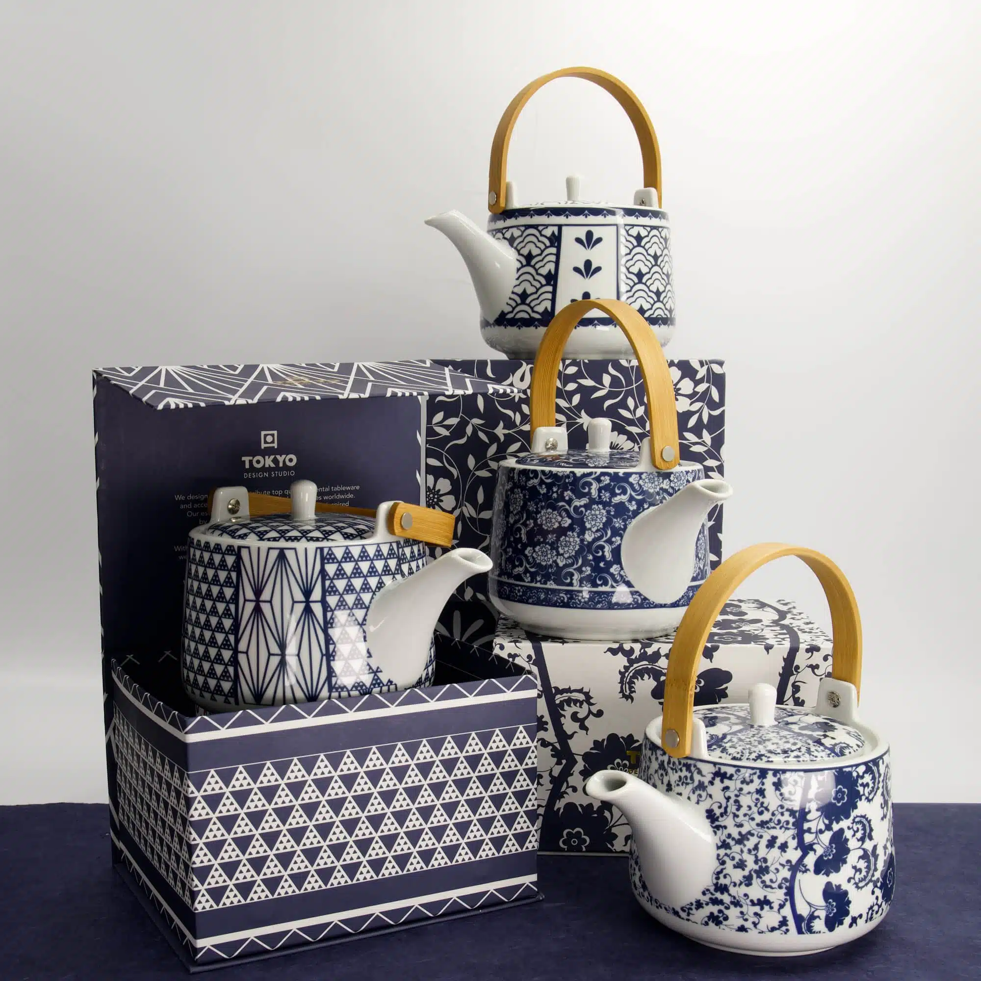 Japanse Theepot - Tokyo Design Studio - Blauw - 1000 ml - Afbeelding 2