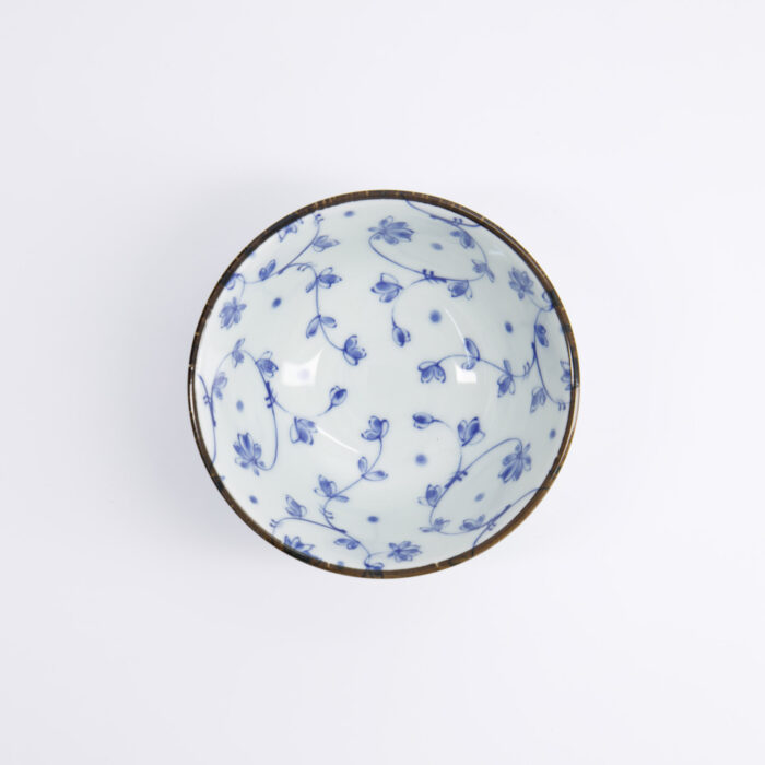 Japanse porseleinen kom - Natsu Karakusa - Tokyo Design Studio - 12x6,4cm - Afbeelding 2