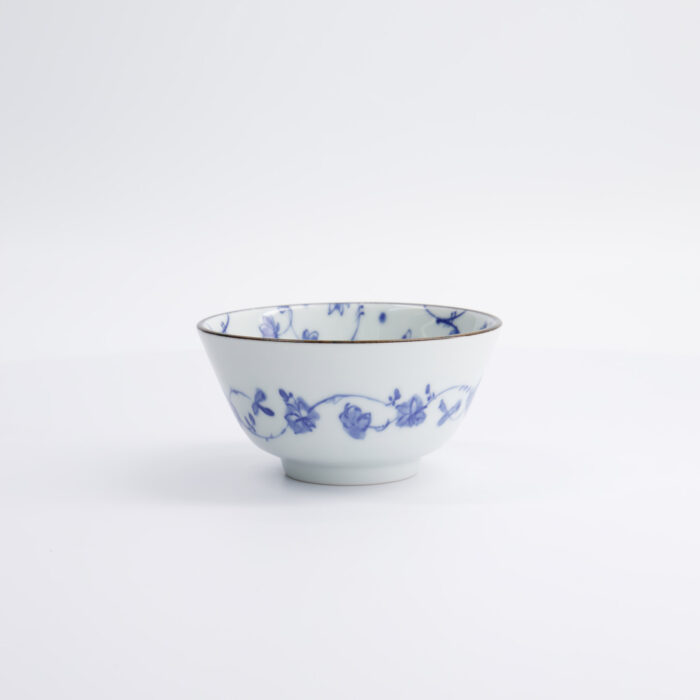 Japanse porseleinen kom - Natsu Karakusa - Tokyo Design Studio - 12x6,4cm - Afbeelding 3
