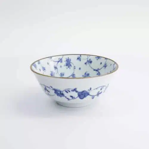 Tokyo Design Studio - Natsu Karakusa - Tayo Kom - Blauw/Wit - 15x6.7cm