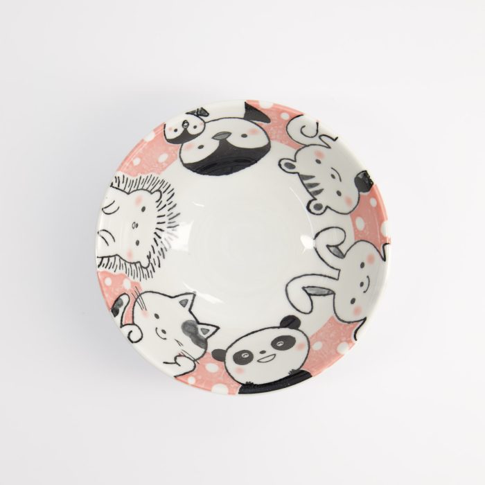 Tokyo Design Studio - Kawaii - Tayo Kom - Dieren - Roze - 15.5x6.8cm - 500ml - Afbeelding 2