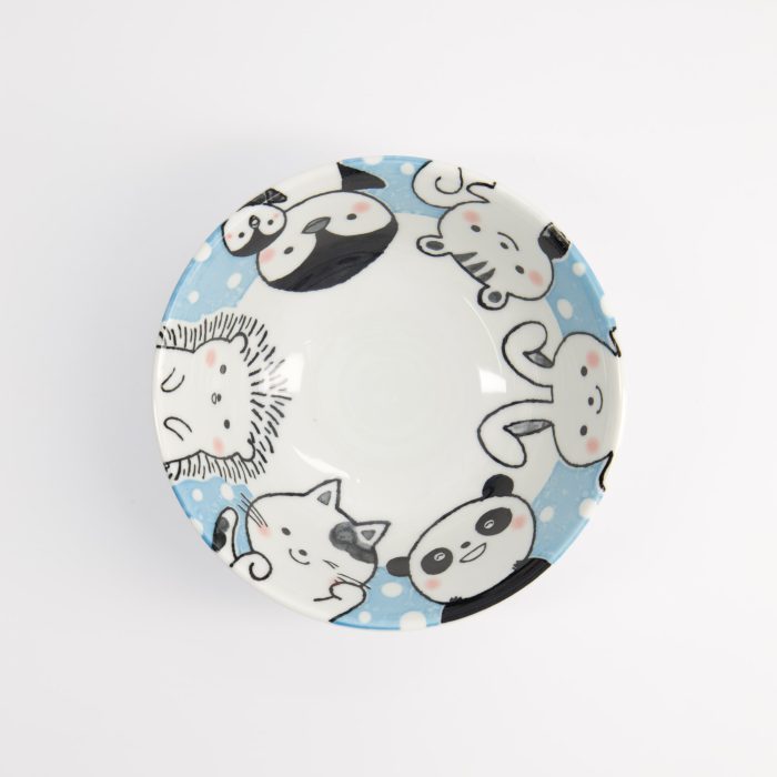 Tokyo Design Studio - Kawaii - Tayo Kom - Dieren - Blauw - 15.5x6.8cm - 500ml - Afbeelding 2