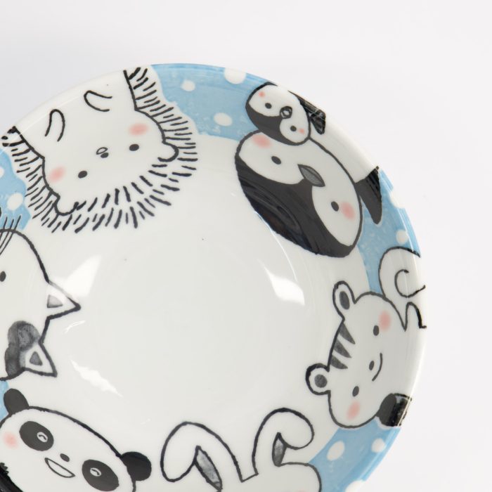 Tokyo Design Studio - Kawaii - Tayo Kom - Dieren - Blauw - 15.5x6.8cm - 500ml - Afbeelding 4