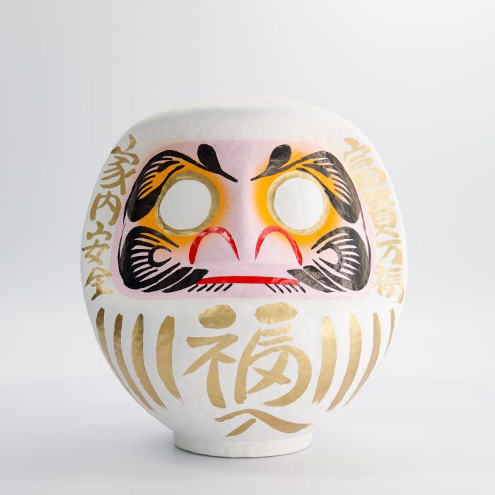 Witte Daruma Pop - 25 cm - Afbeelding 2