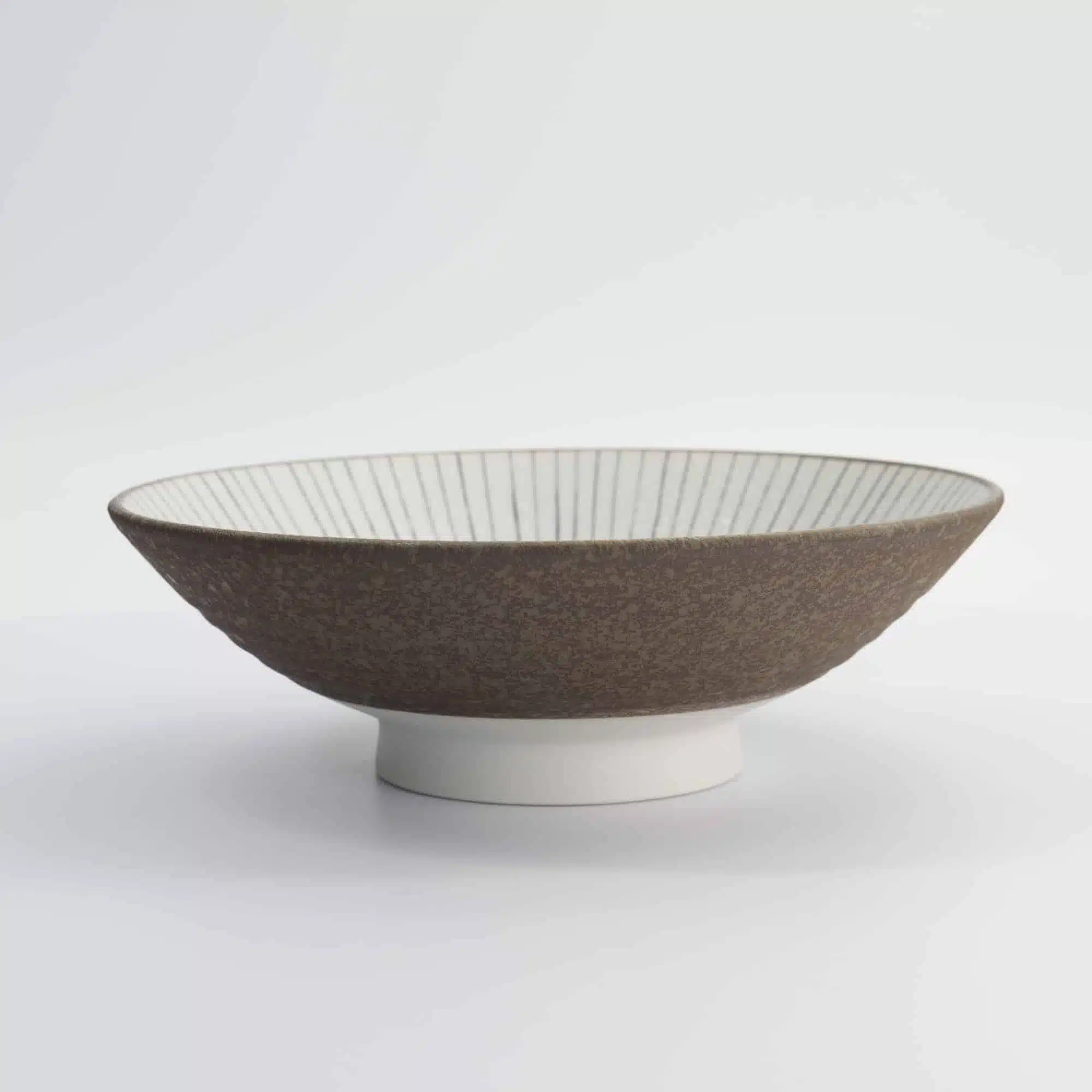 Japanse porseleinen kom - Tokyo Design Studio - Satomaki Tokusa - 1400ml - 24x7.5cm - Afbeelding 3