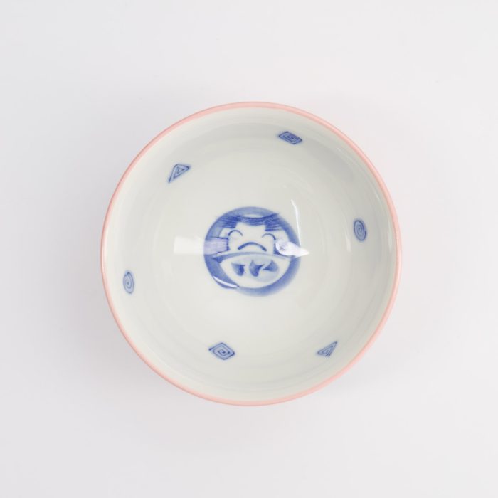 Tokyo Design Studio - Kawaii - Rijstkom - 11.3x5.8cm - 300ml - Daruma - Roze - Afbeelding 2