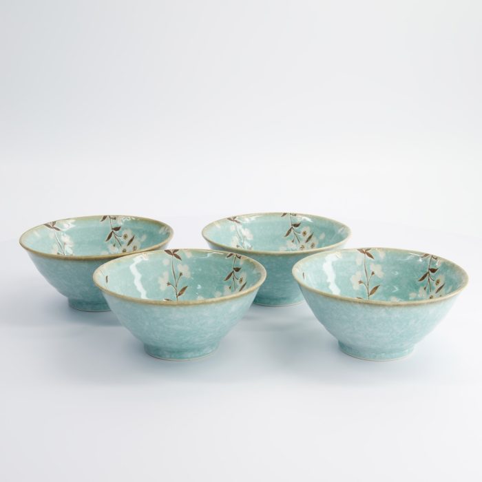 Tokyo Design Studio - Sakura - Kom - 13x6cm - 350ml - Set van 4 - Afbeelding 3