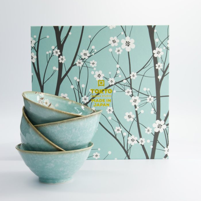 Tokyo Design Studio - Sakura - Kom - 13x6cm - 350ml - Set van 4 - Afbeelding 4