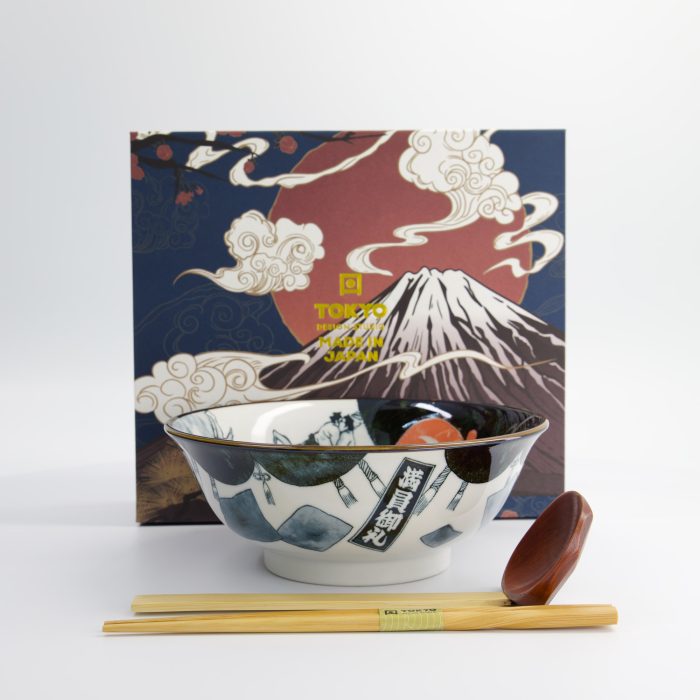 Tokyo Design Studio - Asakusa - 3-delige Ramen Giftset - 20,5x8 cm - 1250 ml - Sumo - Afbeelding 3