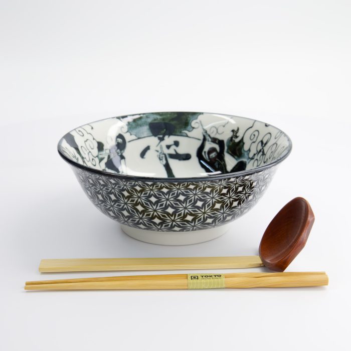 Tokyo Design Studio - Asakusa - 3-delige Ramen Giftset - 20,5x8cm - 1250ml - Ninja - Afbeelding 3
