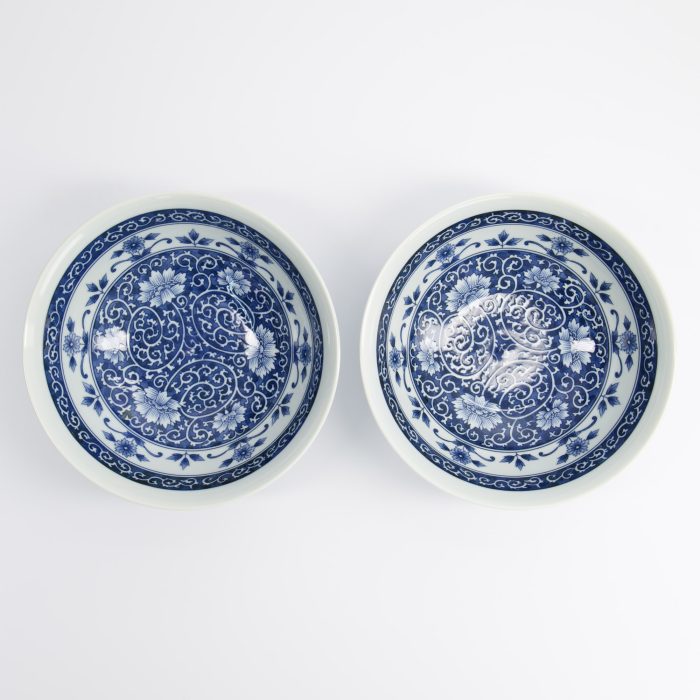 Tokyo Design Studio - Ramenkom 2-delige Cadeauset - Blauw - 19x7.5cm - 1100ml - Afbeelding 2