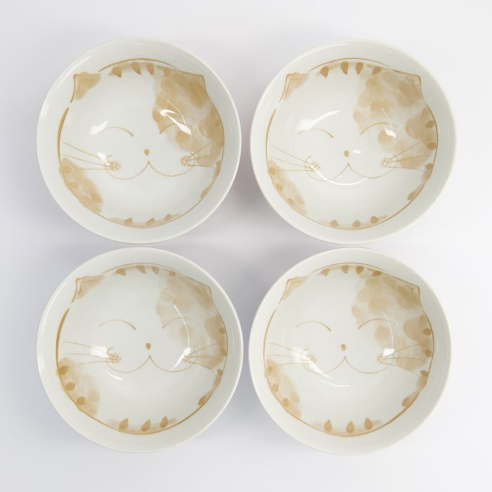 Tokyo Design Studio - Gemengde Kommen - Kawaii - 4 stuks - Cadeauset - 15x7cm - 500ml - Afbeelding 4