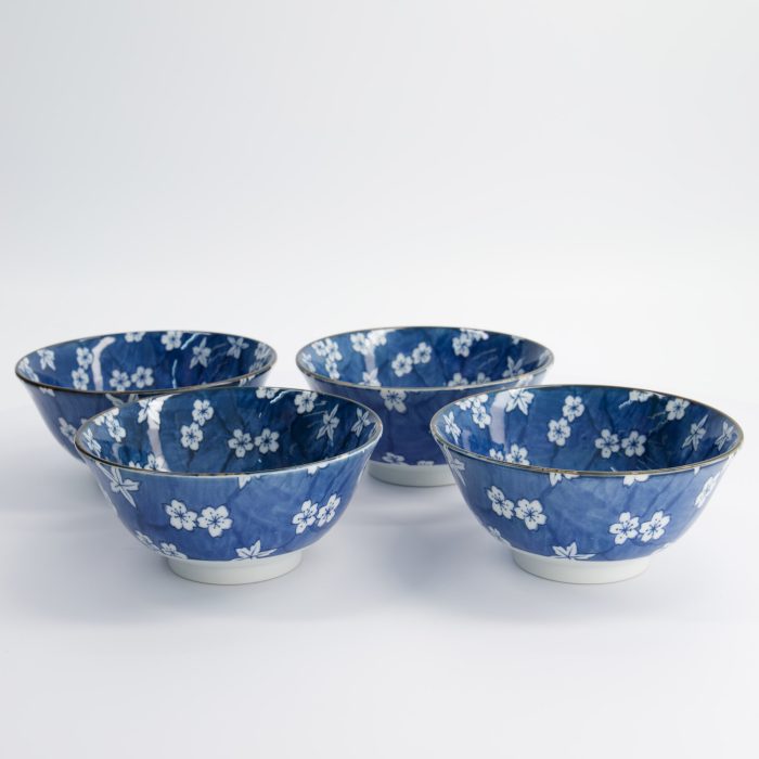 Tokyo Design Studio - Sakura Momiji - Kommen - 4-delig Geschenkset - 15x7cm - 500ml - Afbeelding 3