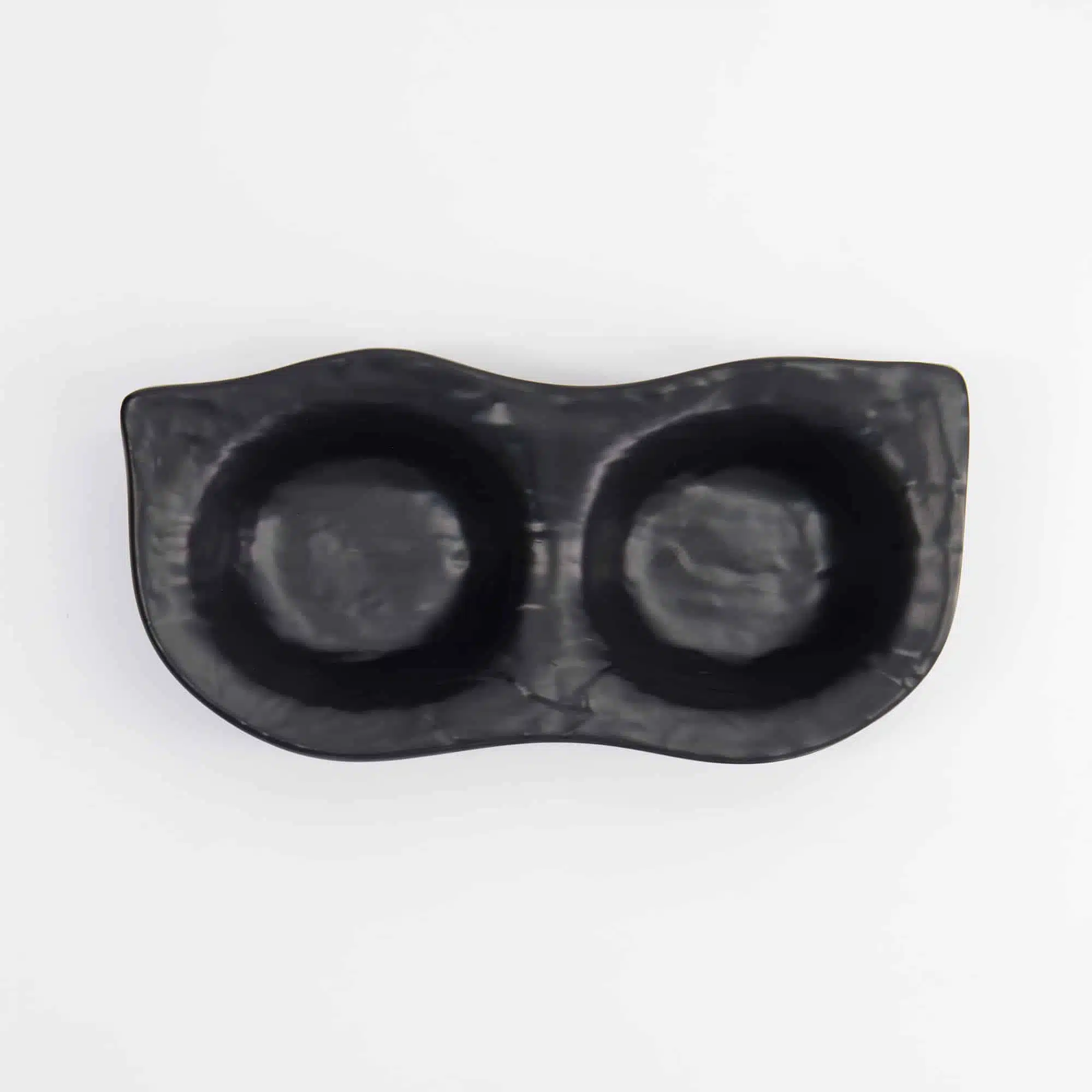 Zwarte saus schotel set - Tokyo Design Studio - Iwate Zwart - 2 stuks - 110ml - 19,2x9,4x3,6cm - Afbeelding 2