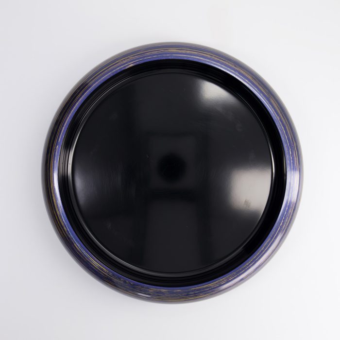Tokyo Design Studio - Sushi Oke - Borstel - nr.11 - Paars/Goud - Buitenmaat 37x6,9 cm Binnenmaat 31,3x5 cm - Afbeelding 2