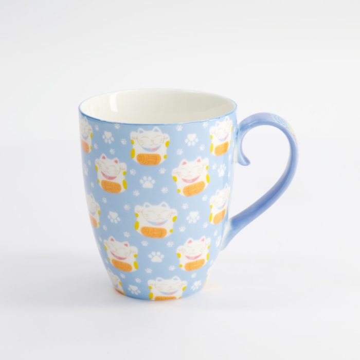 Tokyo Design Studio - Kawaii - Mok met Cadeaubox - Blauw - 8.5x10.2cm - 380ml - Afbeelding 2