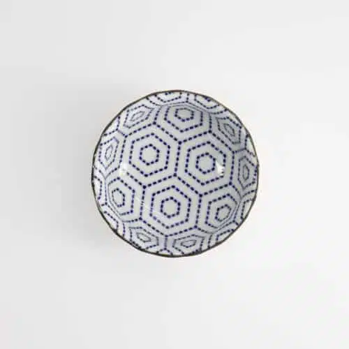 Kleine Japanse keramieken kom - Kotobuki Kikko - 9.5x3cm
