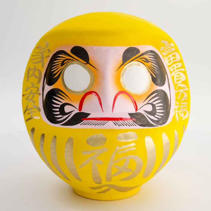 Daruma - Geel - 75cm - Afbeelding 4