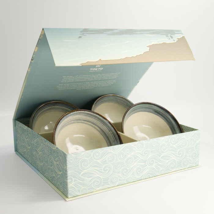 Unkai Kommen Cadeauset - 4-delig - 16x7.58cm - 600ml - Afbeelding 3