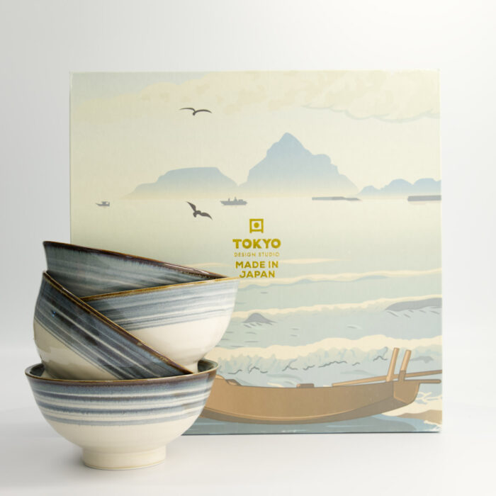 Unkai Kommen Cadeauset - 4-delig - 16x7.58cm - 600ml