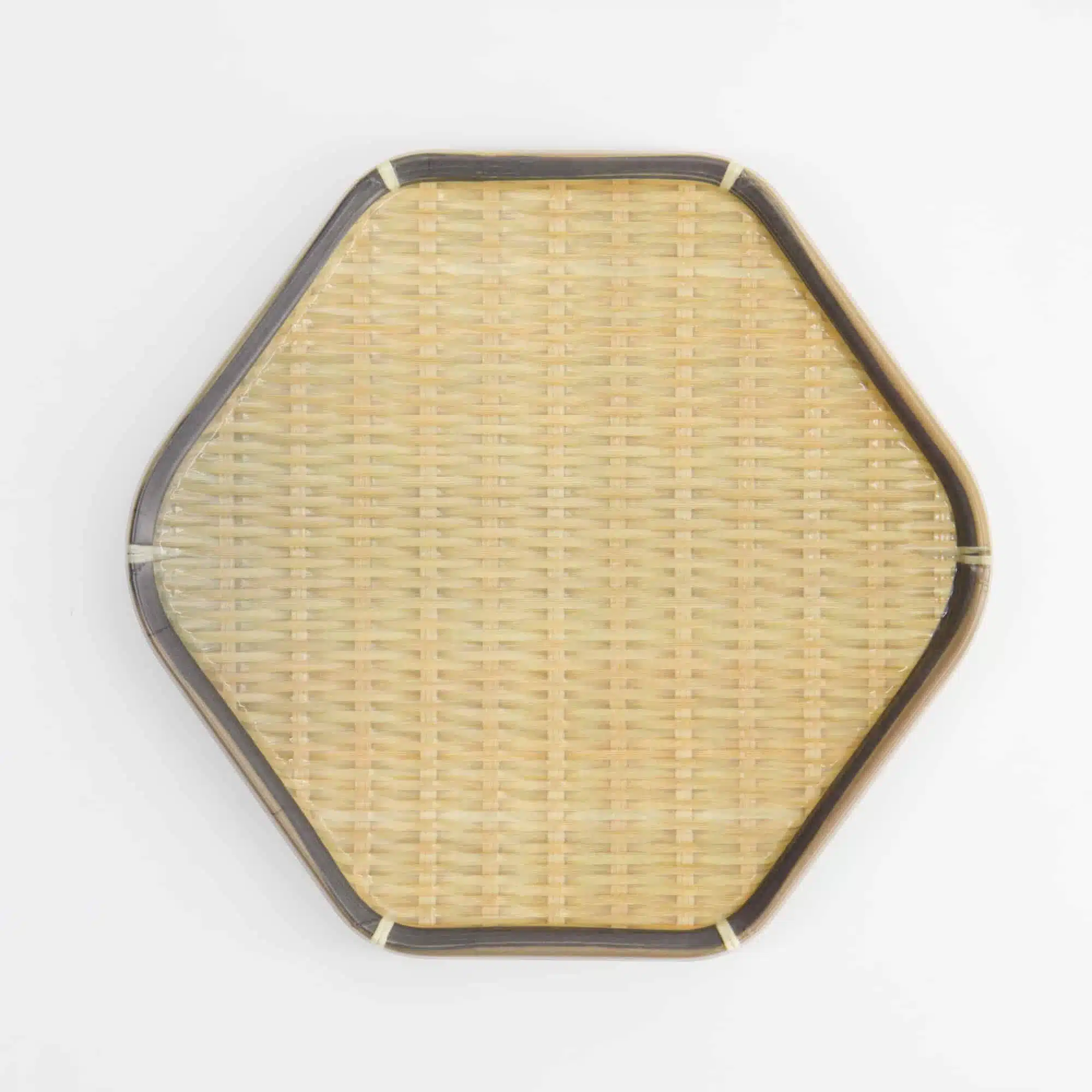 Bamboe Hexagon Bord - Tokyo Design Studio - 20x18.9x2.5cm - Afbeelding 2