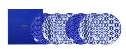 Nippon Blue Bordenset – 16x2cm – 6 stuks