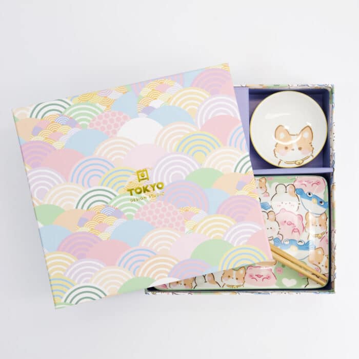 Kawaii - Animals - Sushi Giftset – 6 stuks - Afbeelding 9