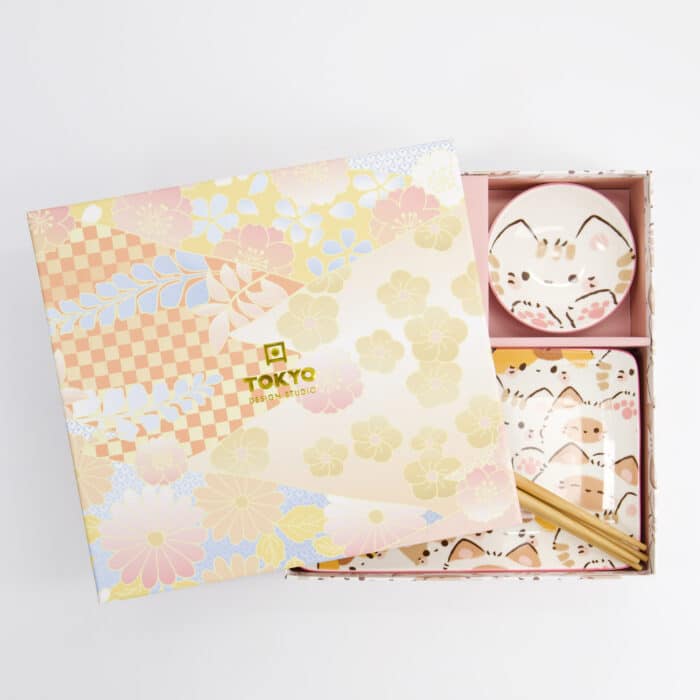 Kawaii - Kat - Sushi Giftset – 6 stuks - Afbeelding 9