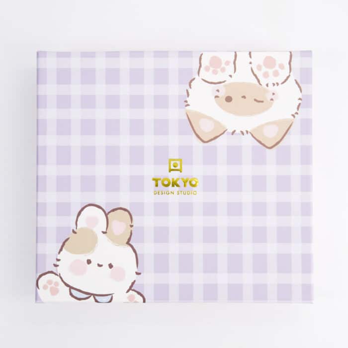 Kawaii - Konijn & Kat - Sushi Giftset – 6 stuks - Afbeelding 2