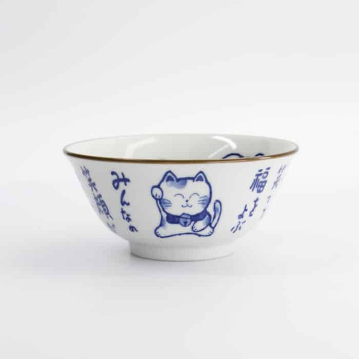 Kawaii - Tayo Bowl - Kat Neko – 14,9 x 6,7 cm – 500 ml - Afbeelding 3