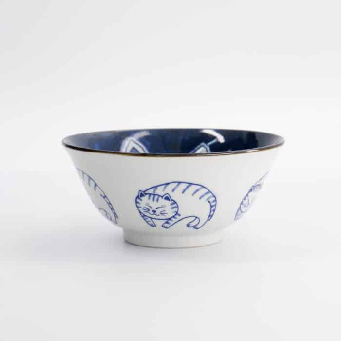 Kawaii – Tayo Bowl – Kat Neko – 14,9 x 6,7 cm – 500 ml - Afbeelding 2